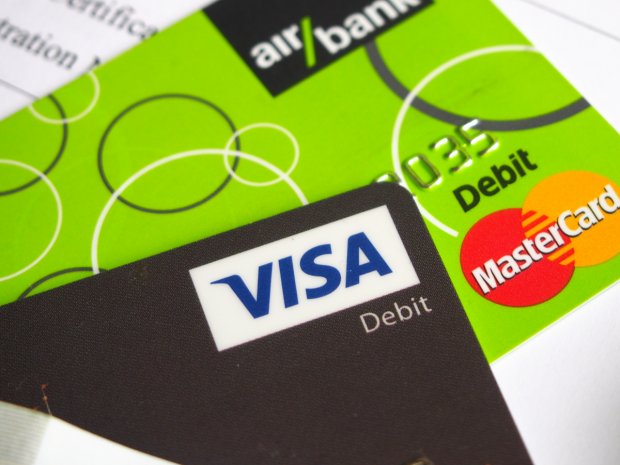 Platební karty: Visa a MasterCard