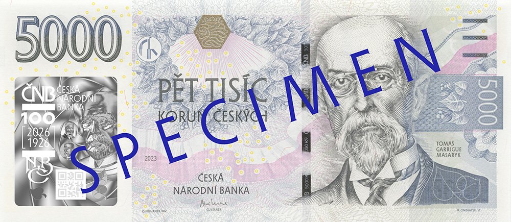 ČNB - bankovka jubilejní