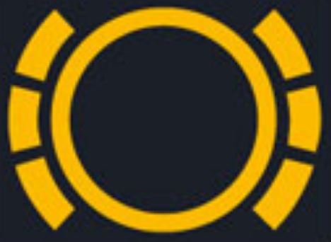 Symbol opotřebení brzdového obložení